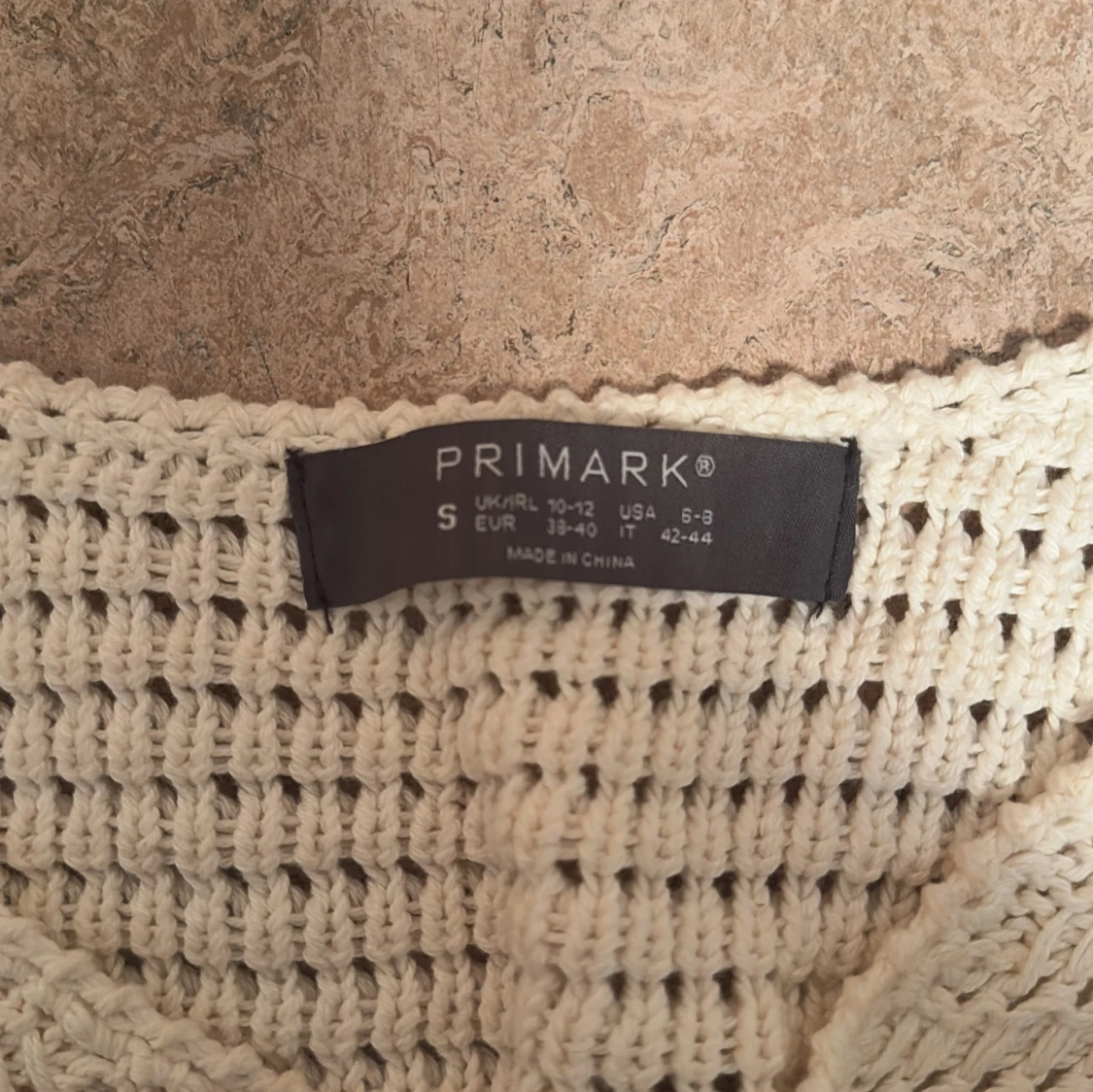 Beige stickad tröja från Primark - 1