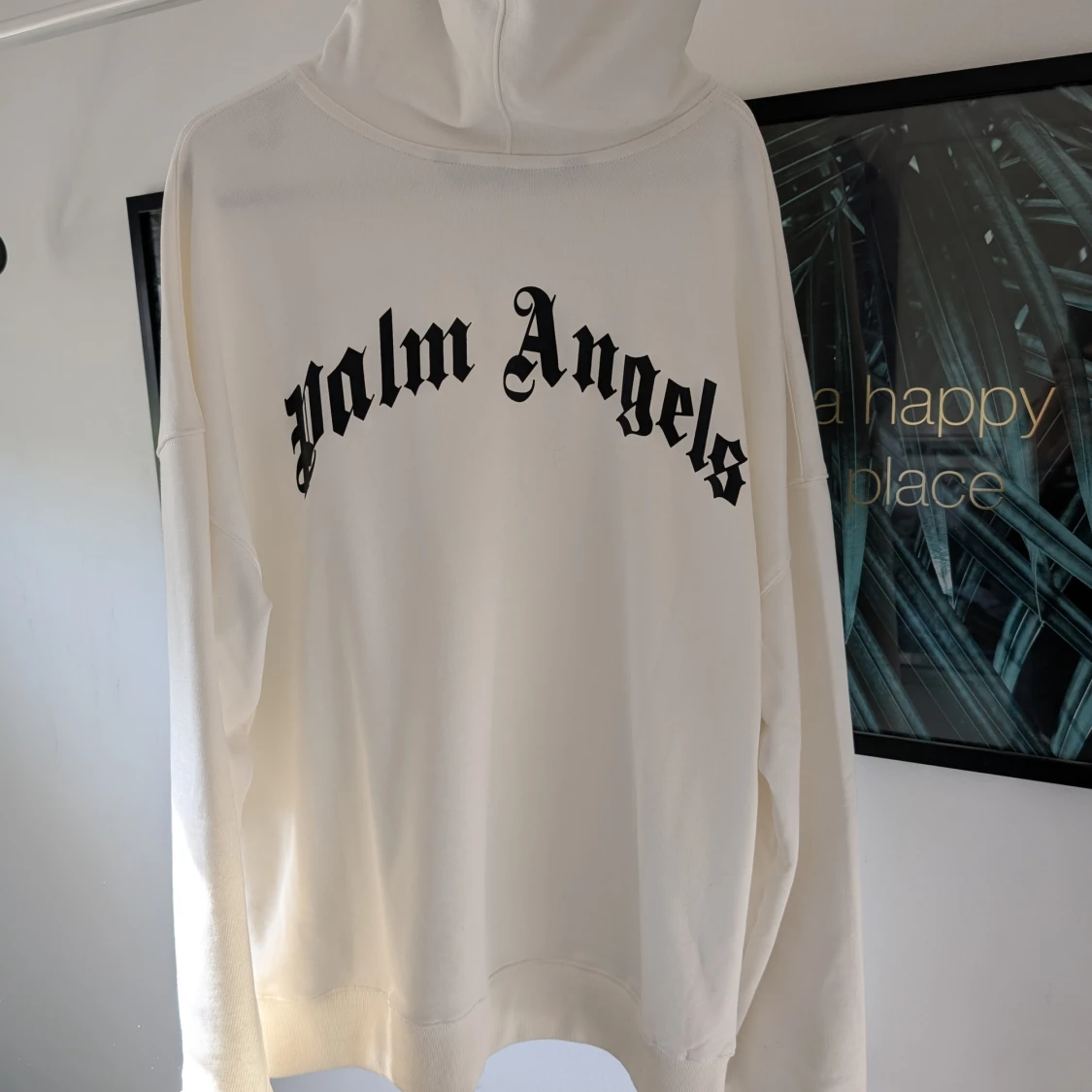 Vit hoodie från Palm Angels - 1