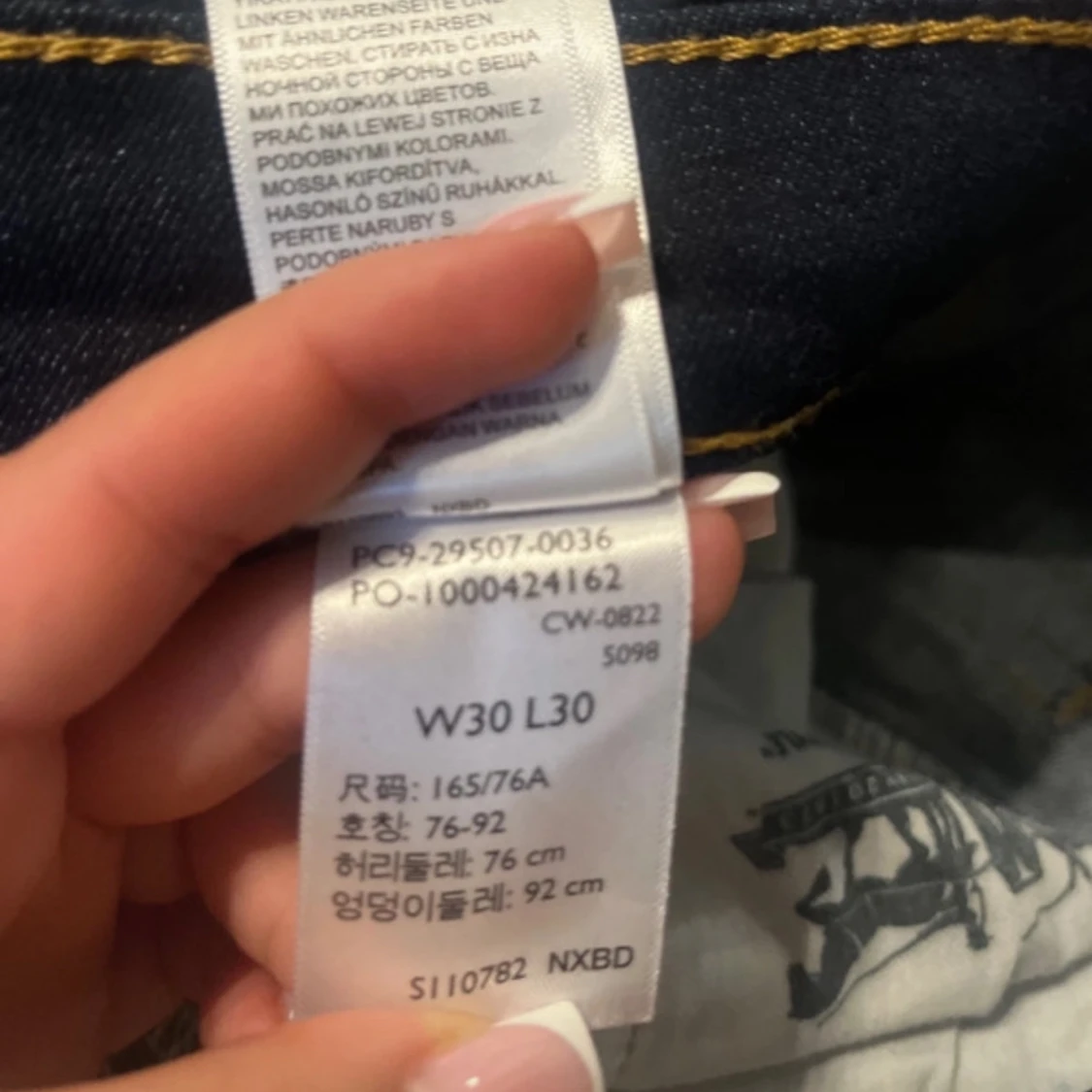 Levis jeans mörkblåa - 2