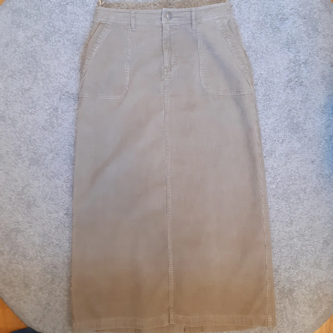 Lång manchesterkjol