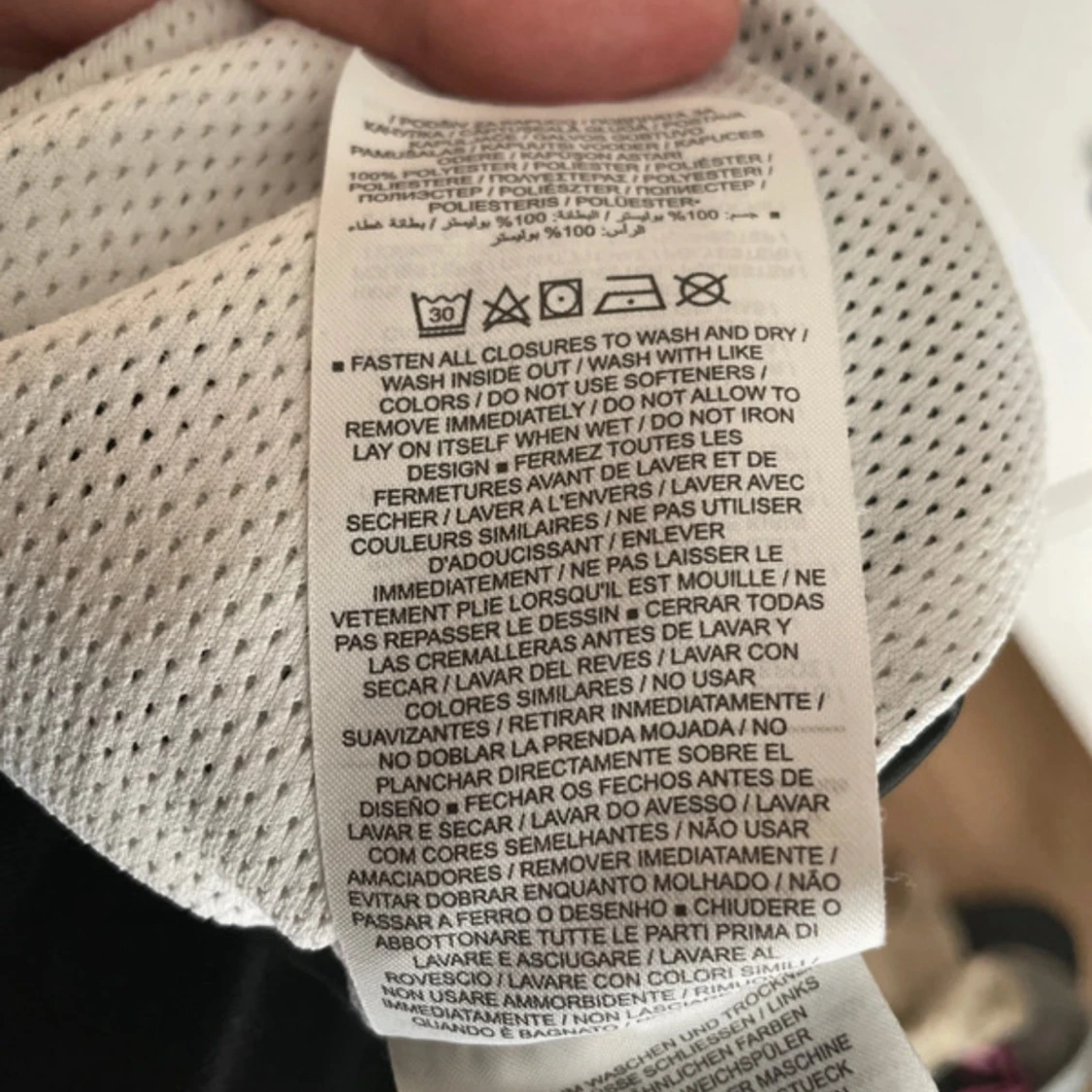 Nike svartvit jacka - 3