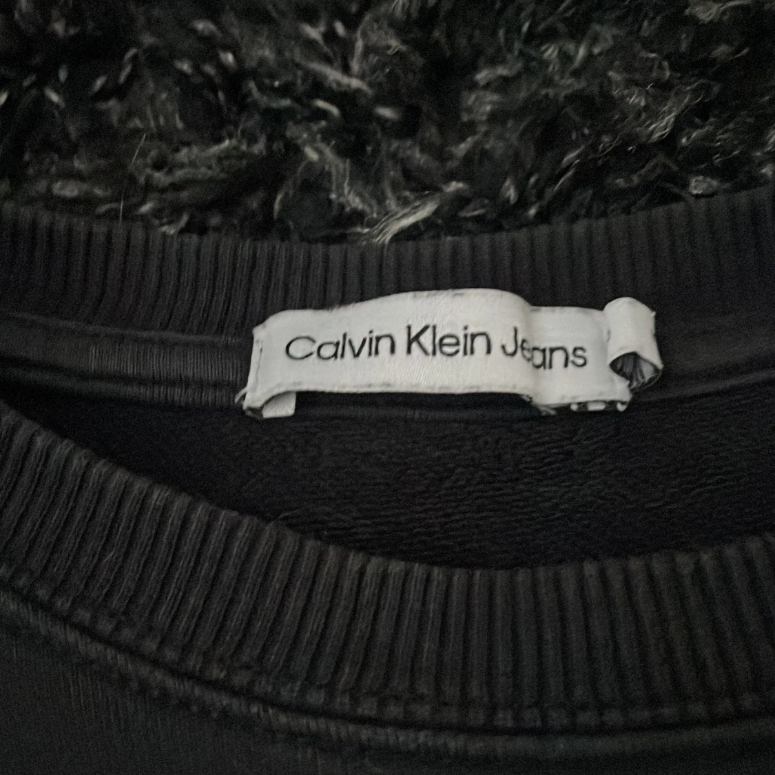Svart Calvin Klein Jeans sweatshirt - 2