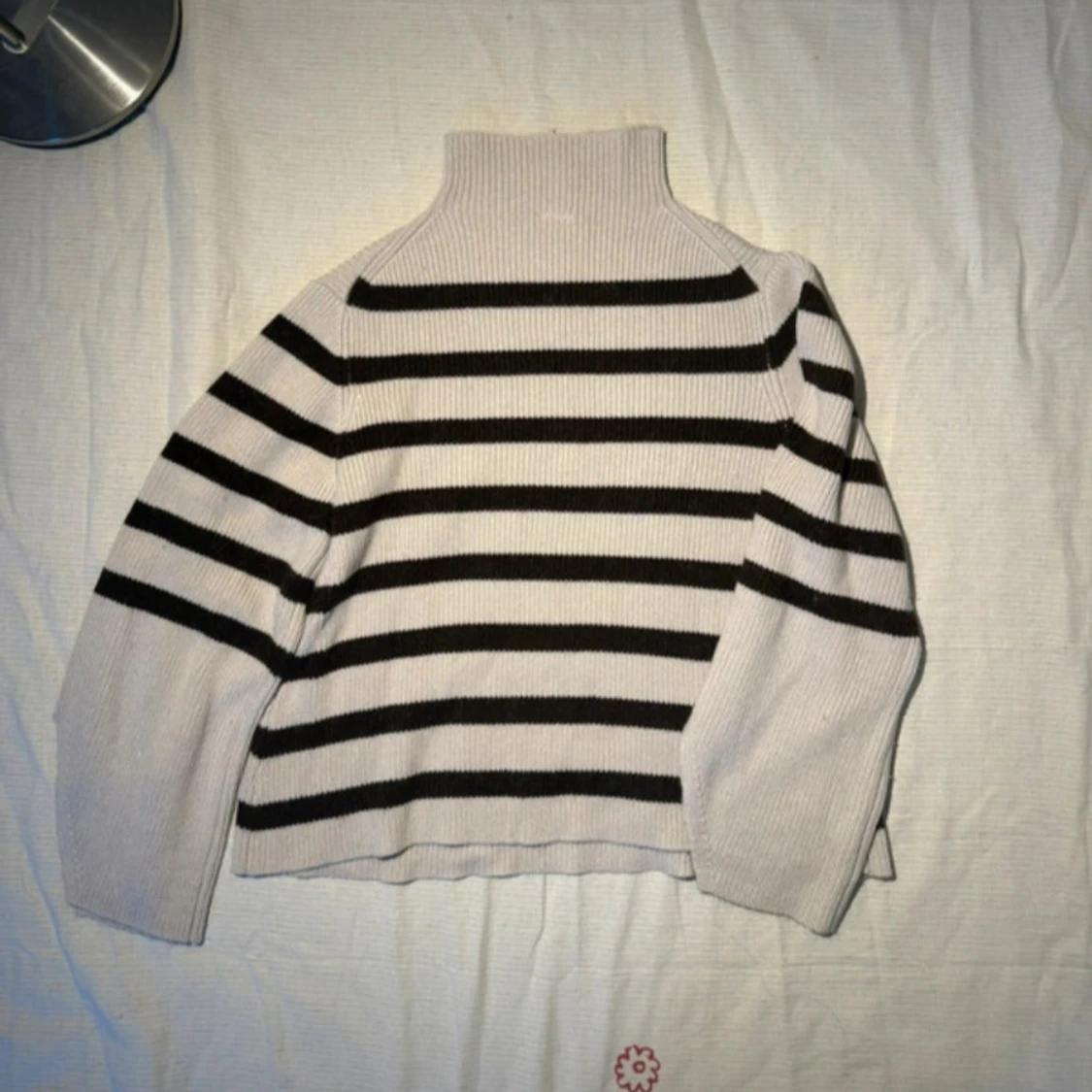 Randig stickad polotröja från Carin Wester  - 1