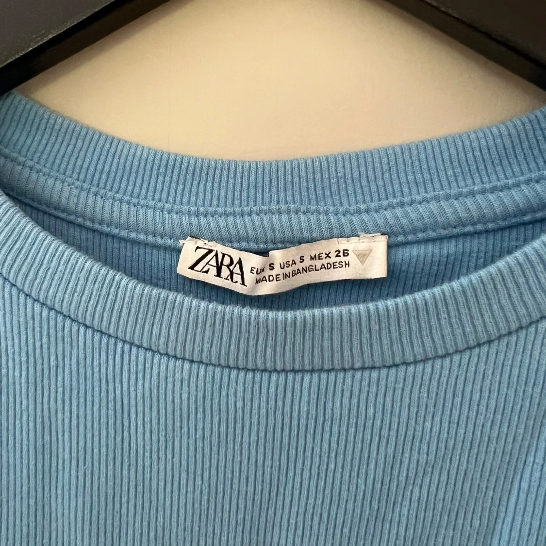 Blå volangtopp från Zara - 3