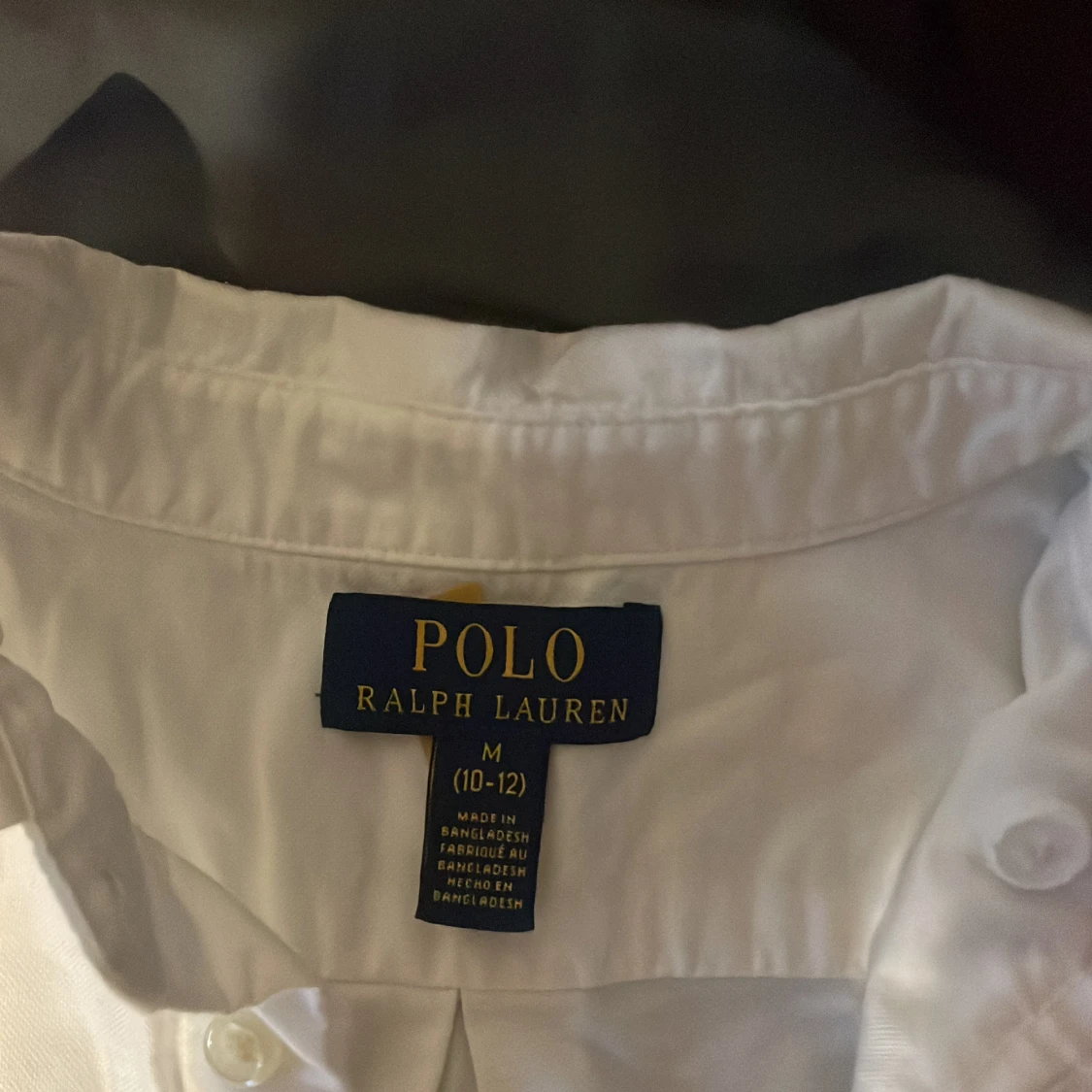 Vit skjorta från Polo Ralph Lauren M - 1