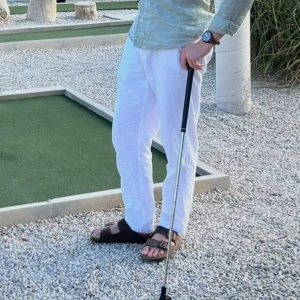 Vita linnebyxor  - Vita linnebyxor från Skagen clothing