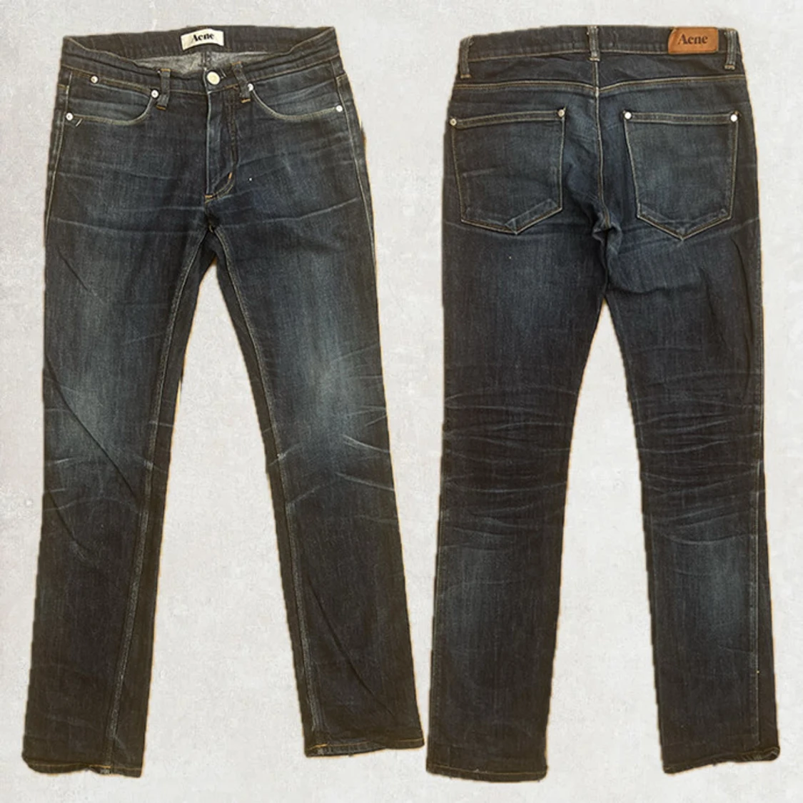 Acne Studios Raw Denim Jeans  - 1