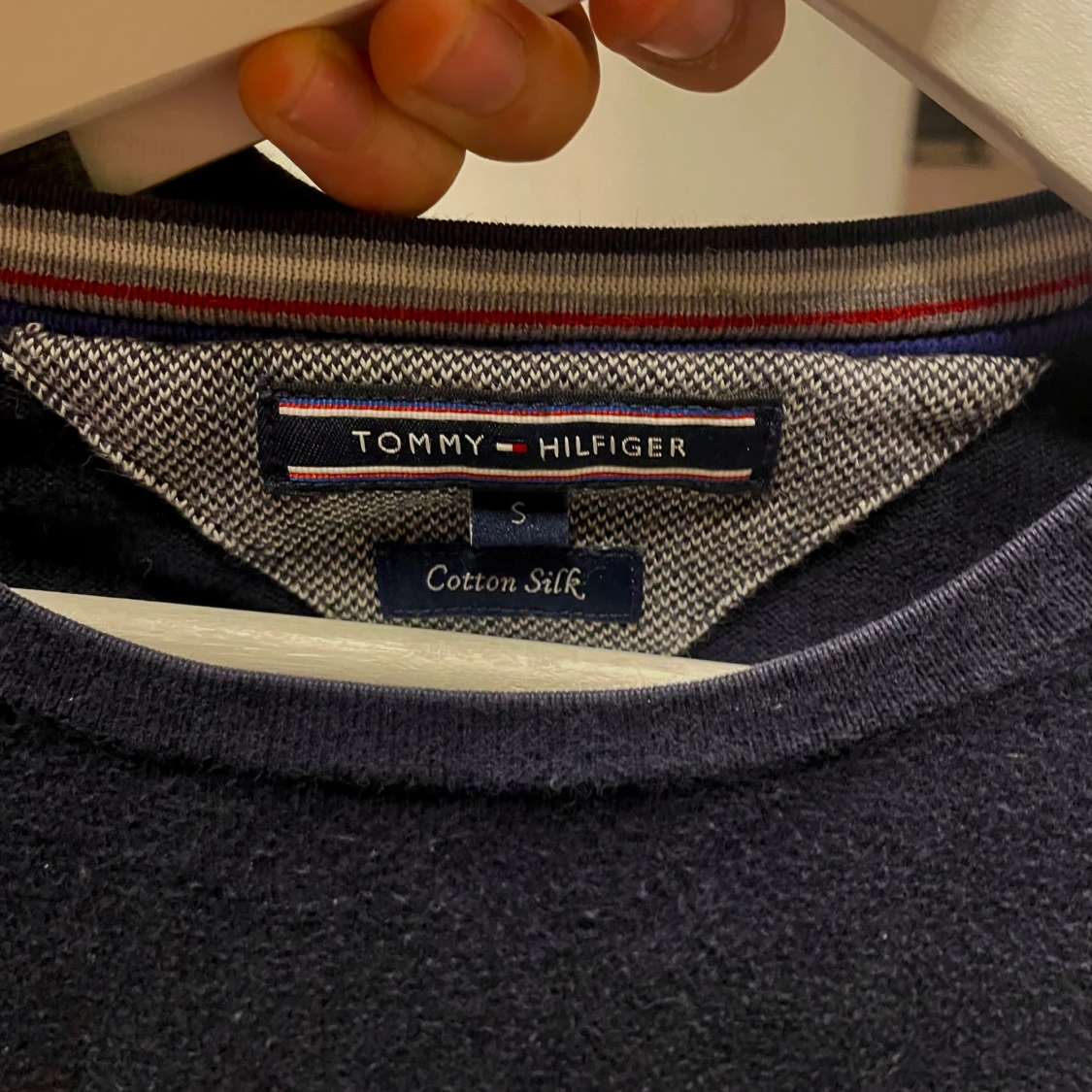 2 tröjor, Tommy Hilfiger i grönt och blått - 3