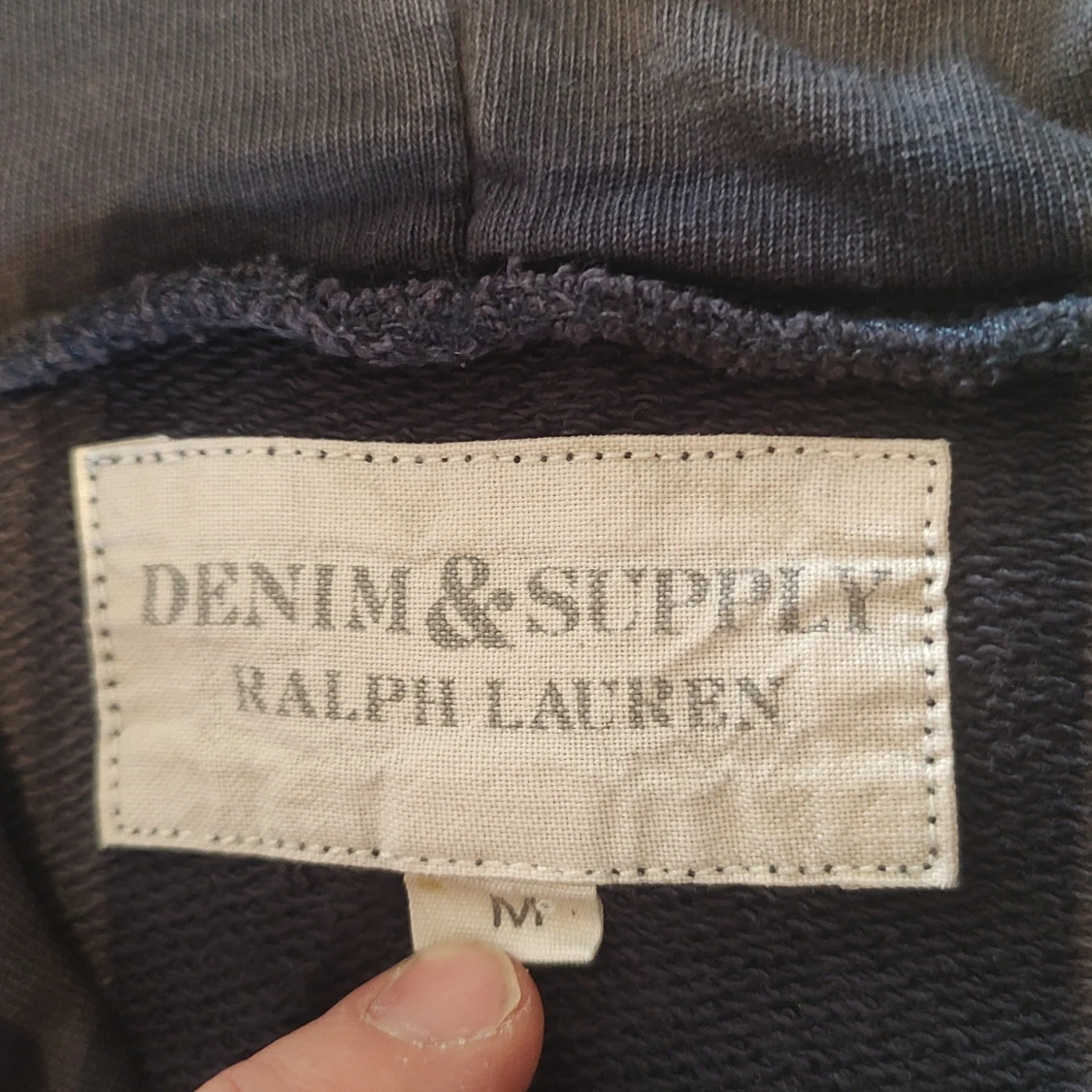 Blå hoodie från Ralph Lauren Denim & Supply - 2