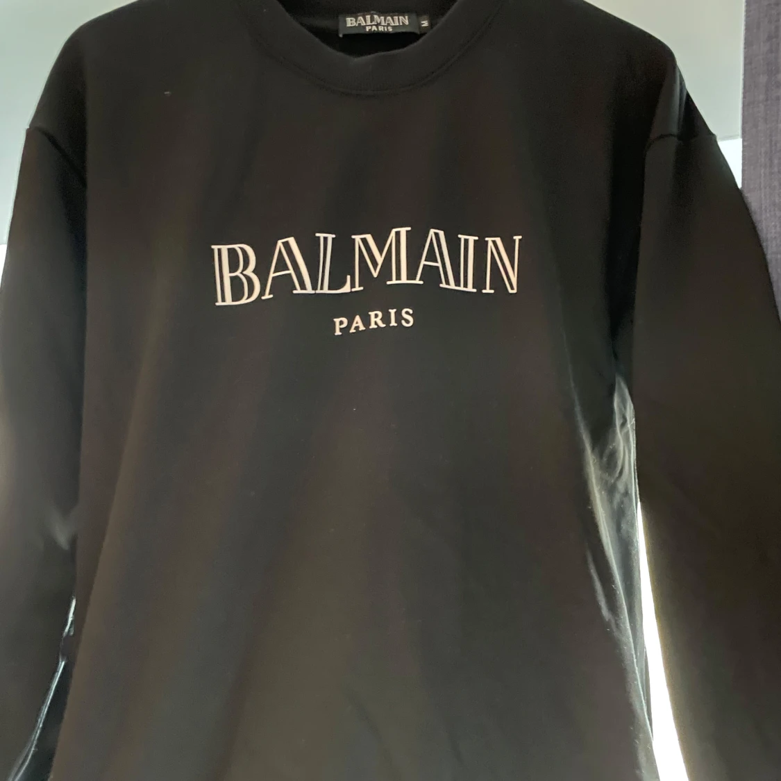 Svart sweatshirt från Balmain - 2