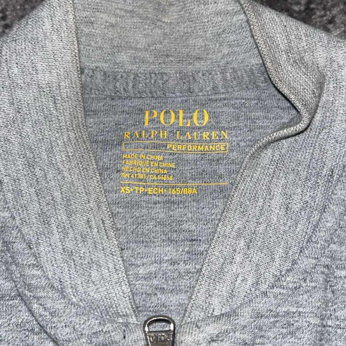 Grå ziptröja från Polo Ralph Lauren XS - 2