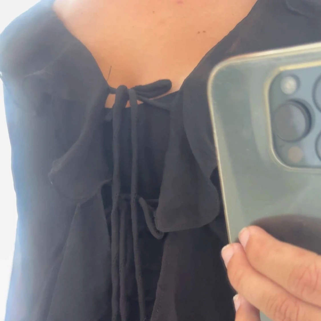 Svart transparent blus från Vero Moda - 2