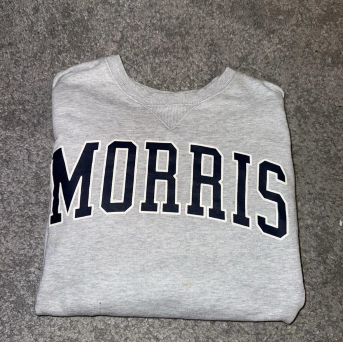 Grå sweatshirt från Morris