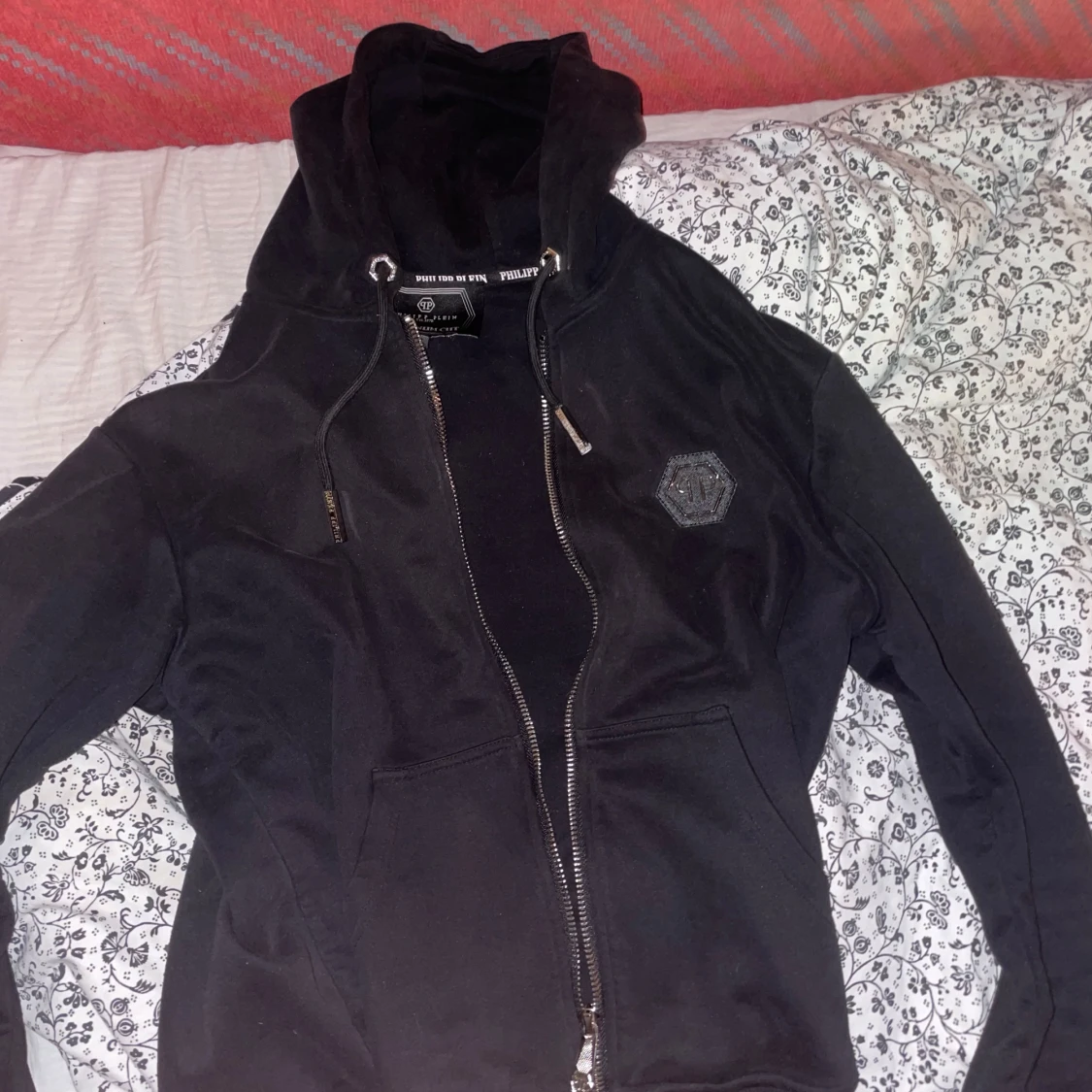 Svart hoodiejacka från Philipp Plein - 1