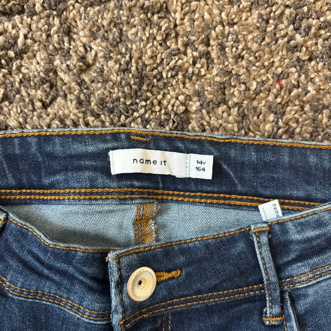 Blå skinny jeans från Name It - 2