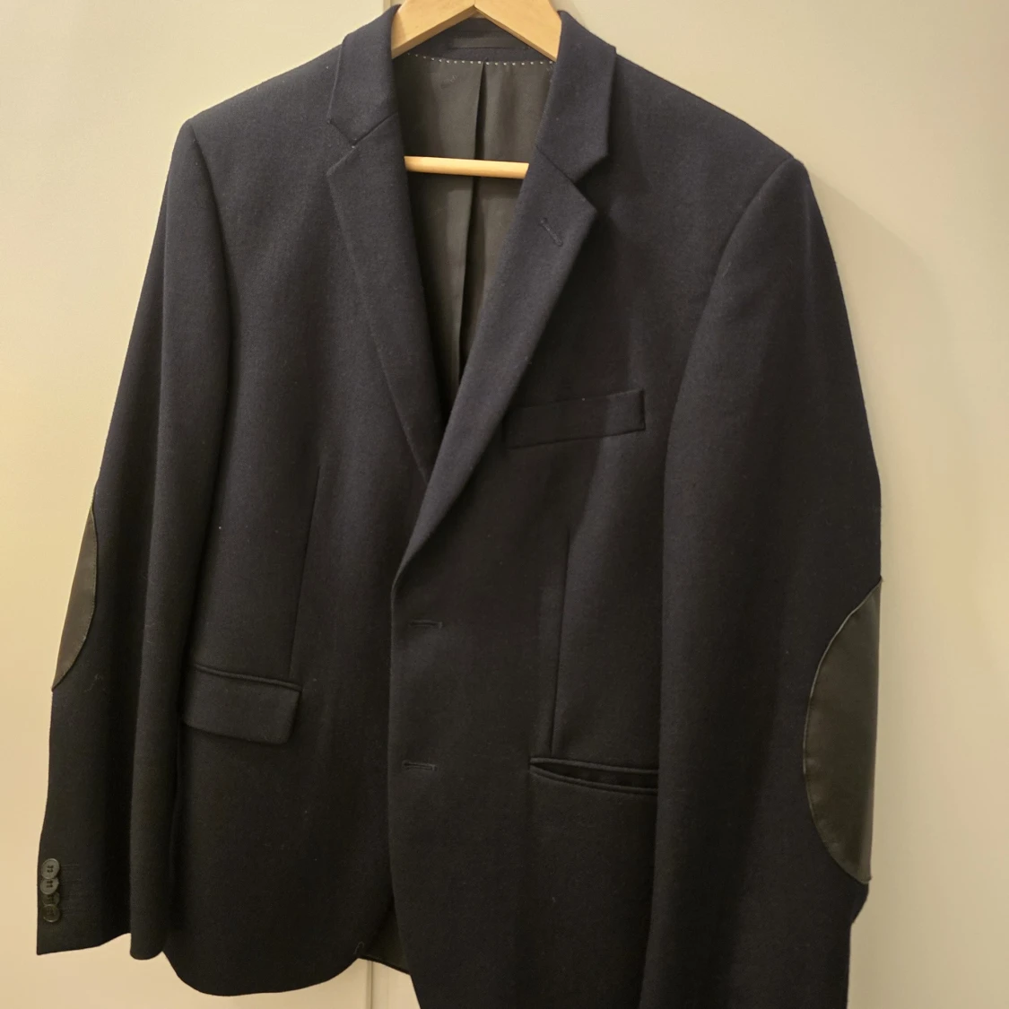 Kavaj - marinblå Bläck (50% ull)