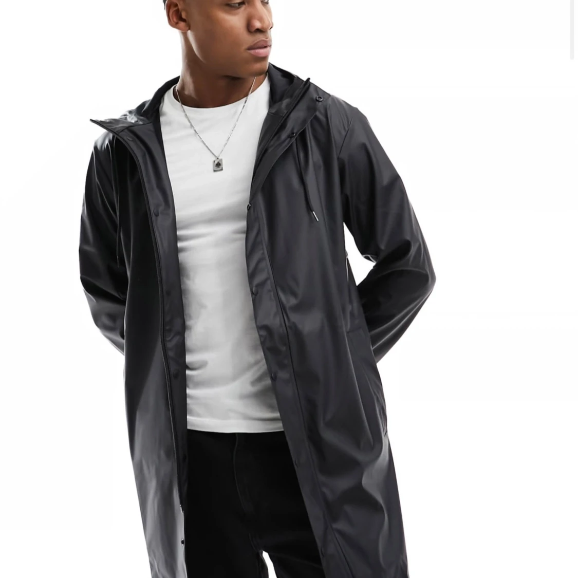 Svart regnjacka från Selected Homme - 2