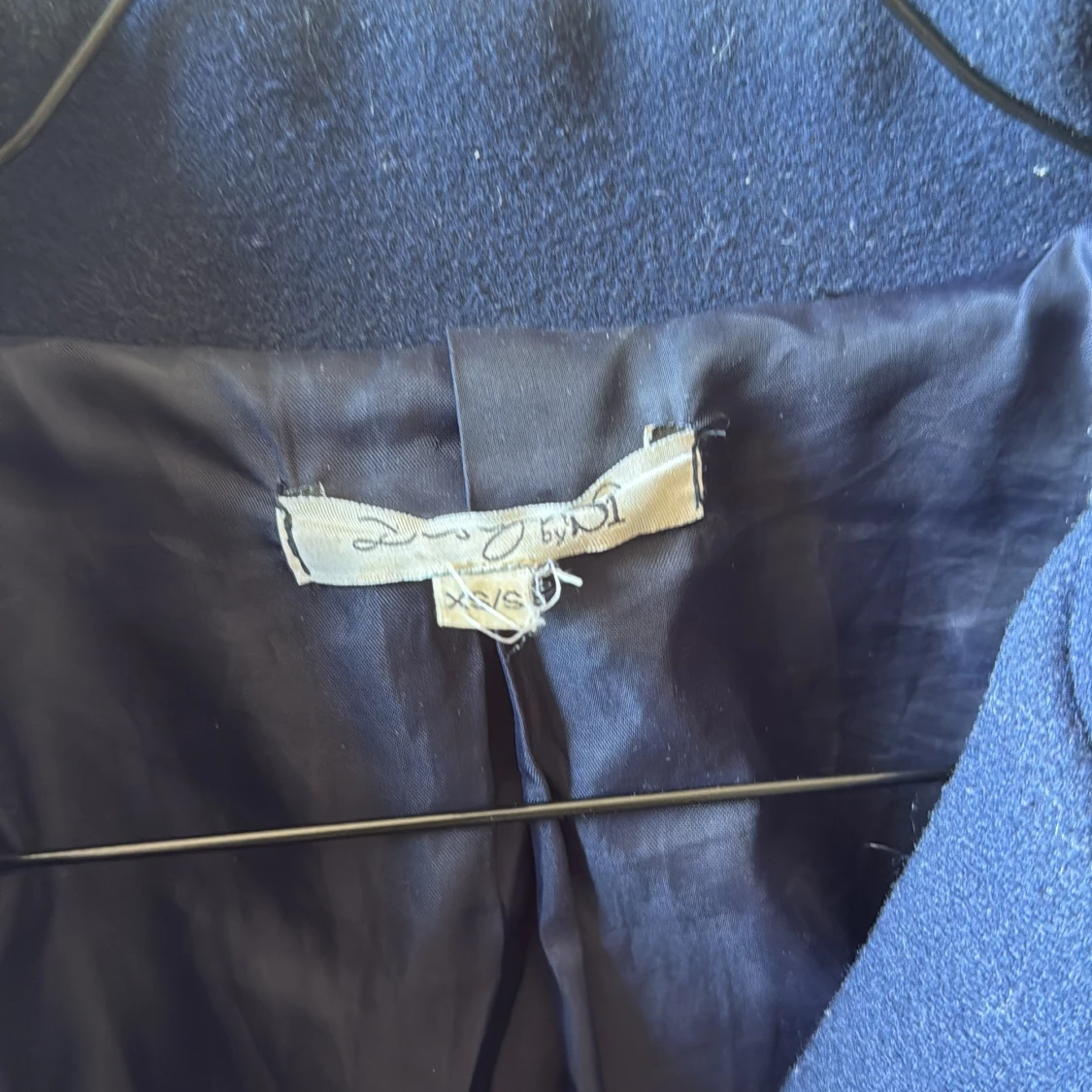 Mörkblå kappa från design by si st xs/s - 1