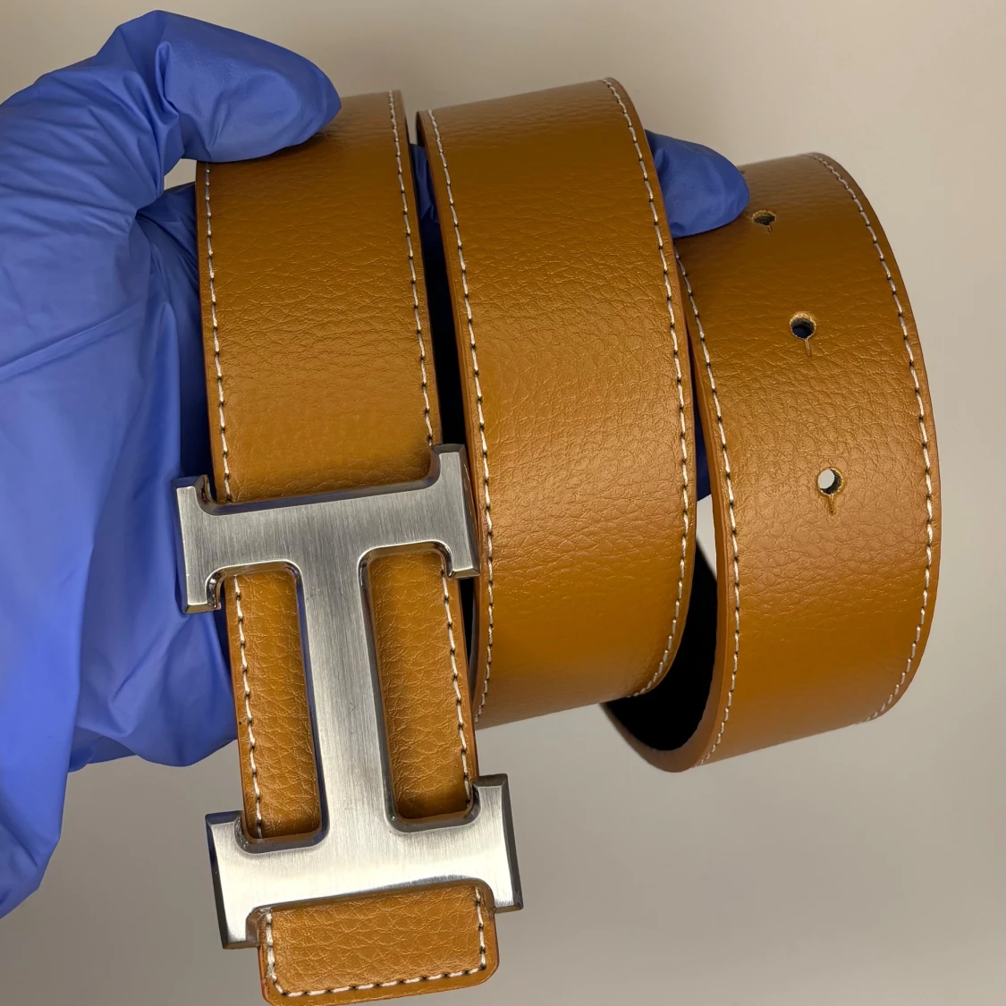 H bälte gyllenbrun - 1