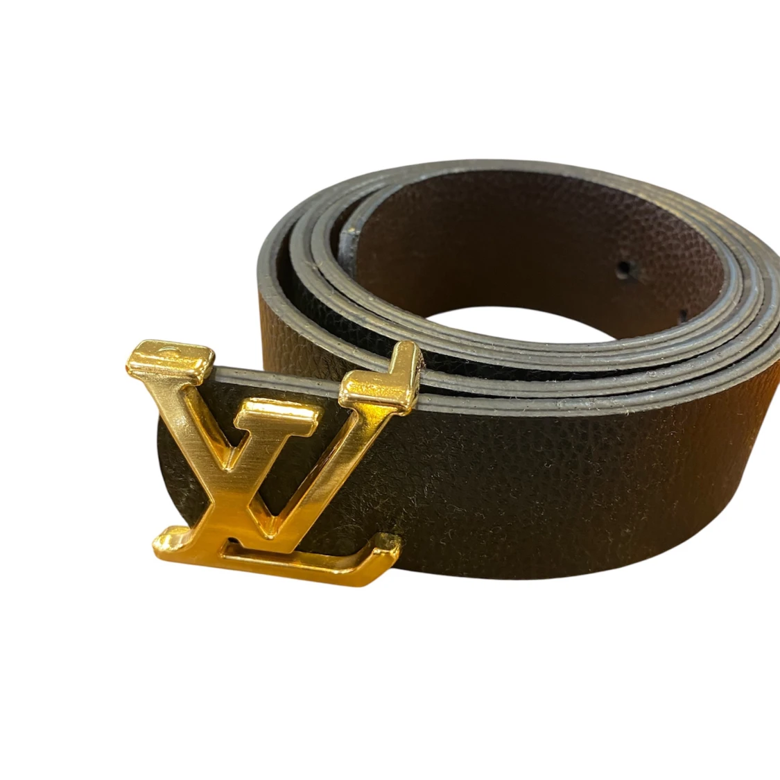 Svart skärp med gulddetalj - 1