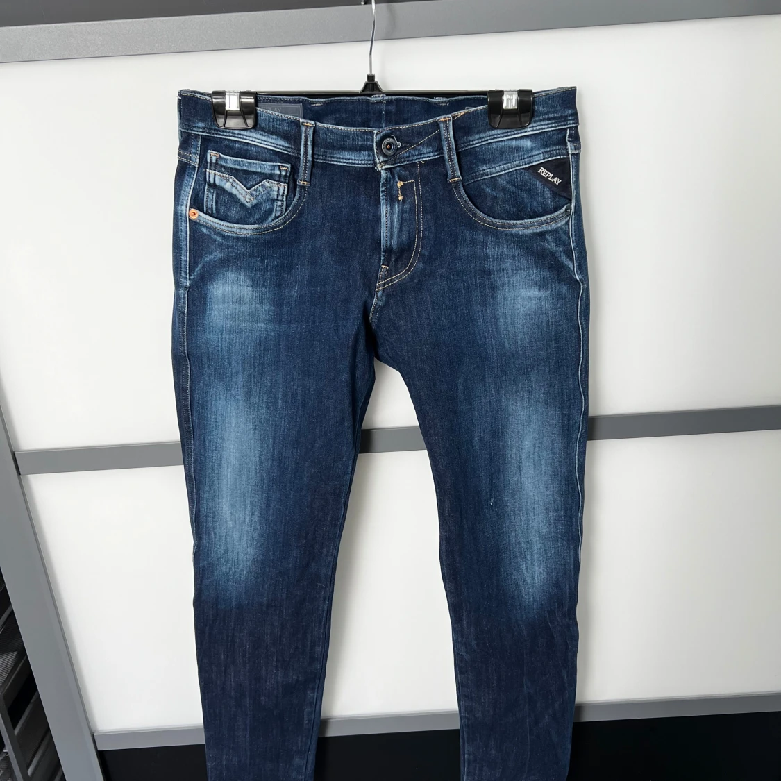 Replay Anbass blå jeans slim fit