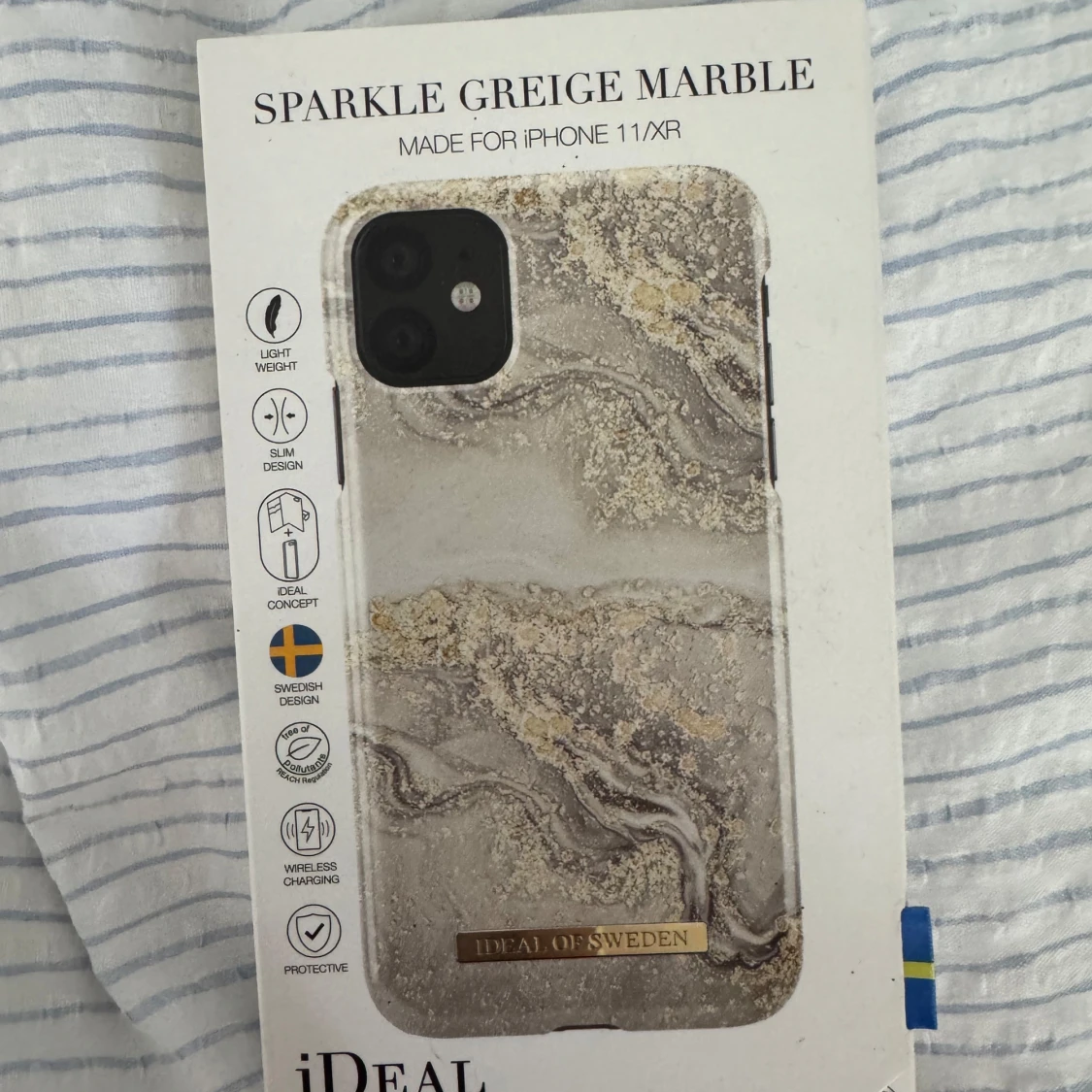 Sparkle Greige Marble skal iDeal of Sweden - 3