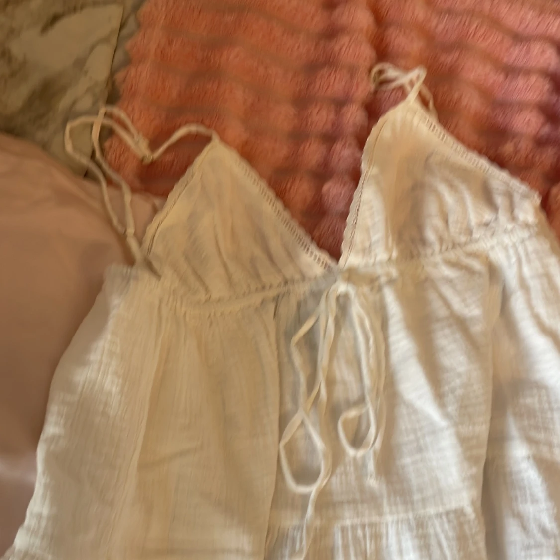 Vit klänning från Zara - 3