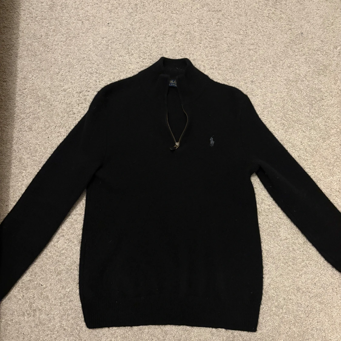 Svart tröja med dragkedja från Ralph Lauren - 1