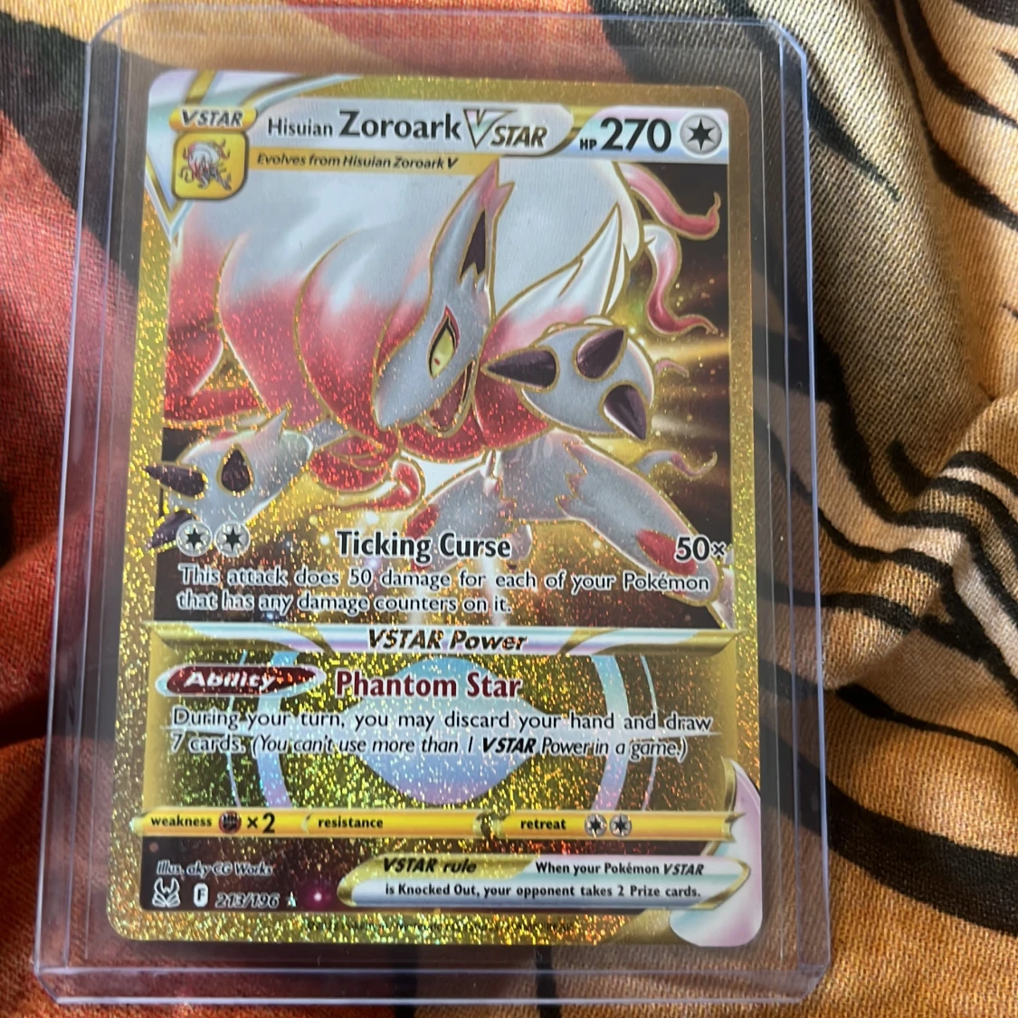 Hisuian zoroark vstar