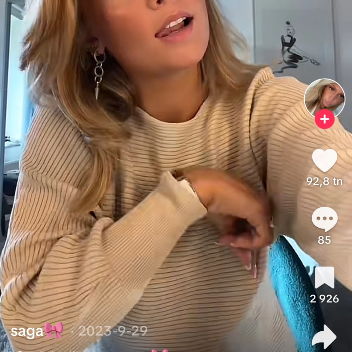 Only beige tröja - 1