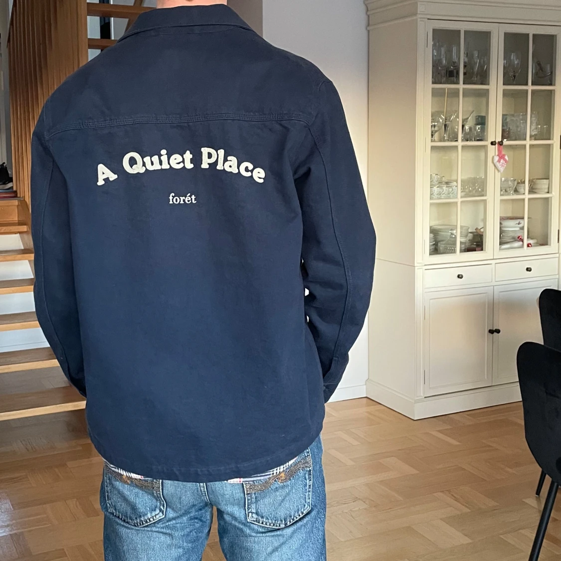 Mörkblå jacka från Forét - 1