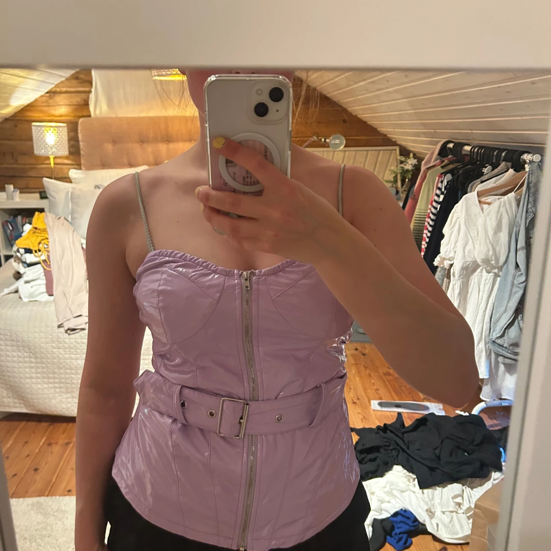 Lila korsett med bälte PrettyLittleThing - 1