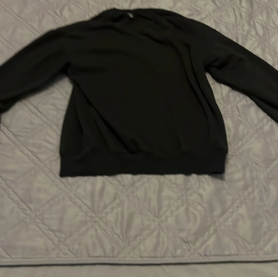 Svart sweatshirt från H&M XS