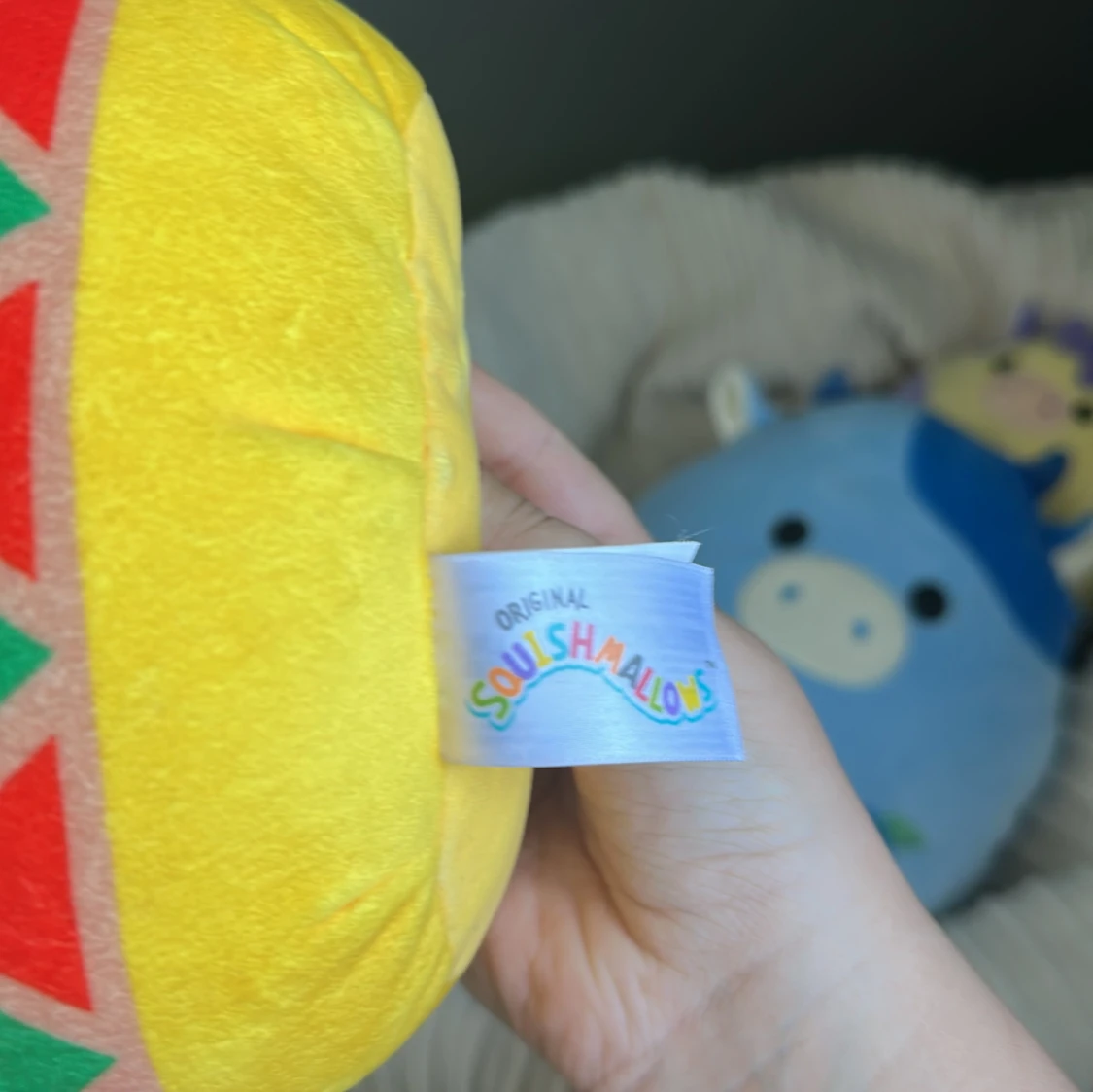 Squishmallows gosedjur guacamole - 2