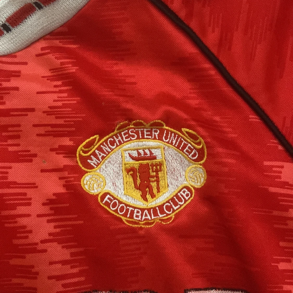 Manchester United retro fotbollströja - 1