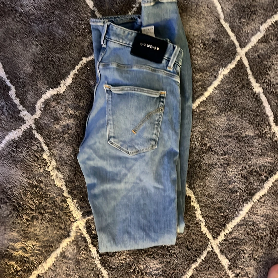 Ljusblå skinny jeans från Dondup - 2