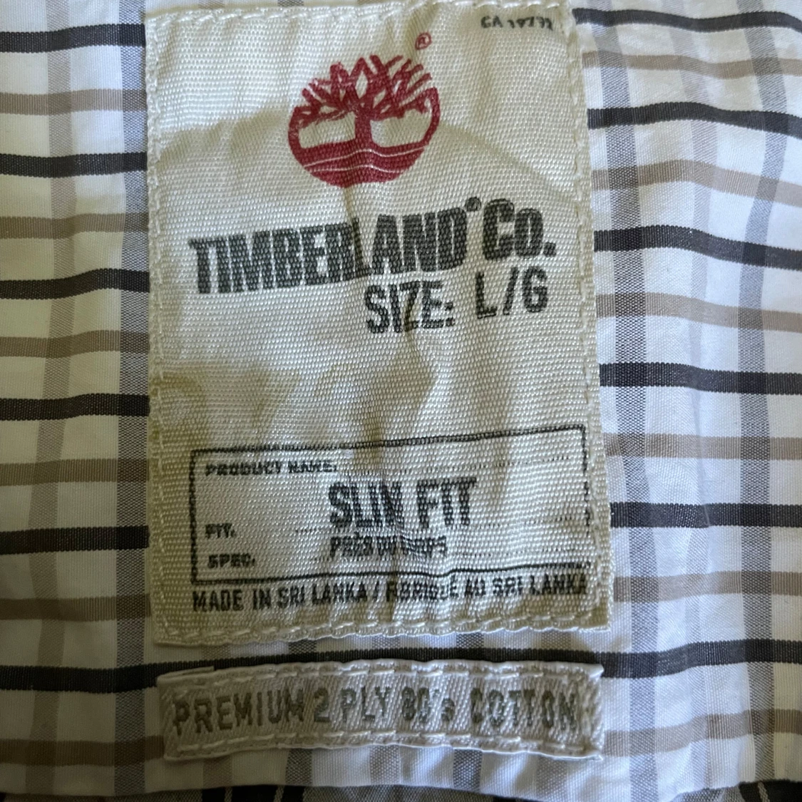 Rutig skjorta från Timberland - 1