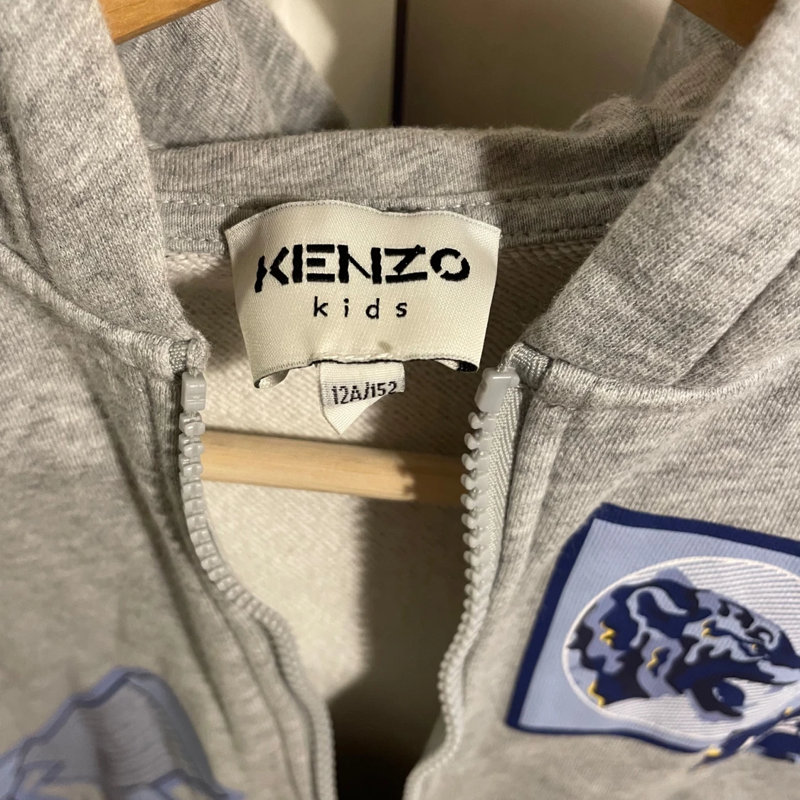 Grå Kenzo hoodie - 2