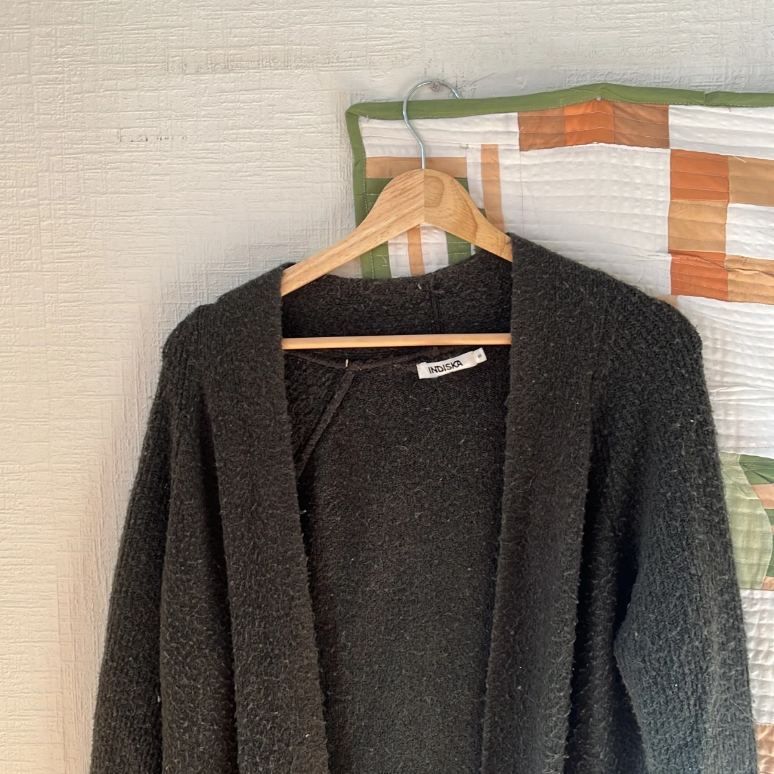 Grön lång kofta från Indiska - 1