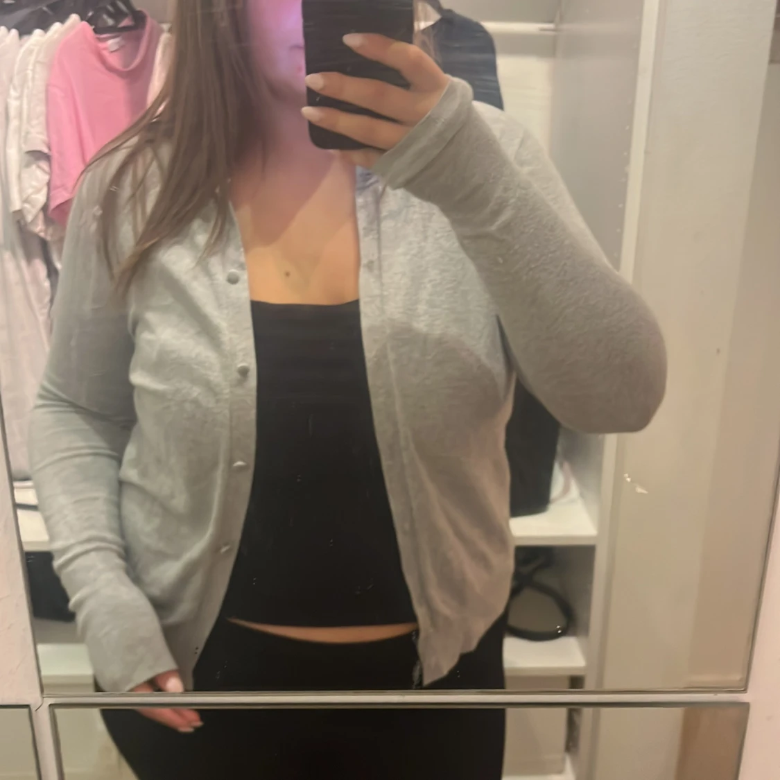 Grå kofta från Zara i bomull - 3