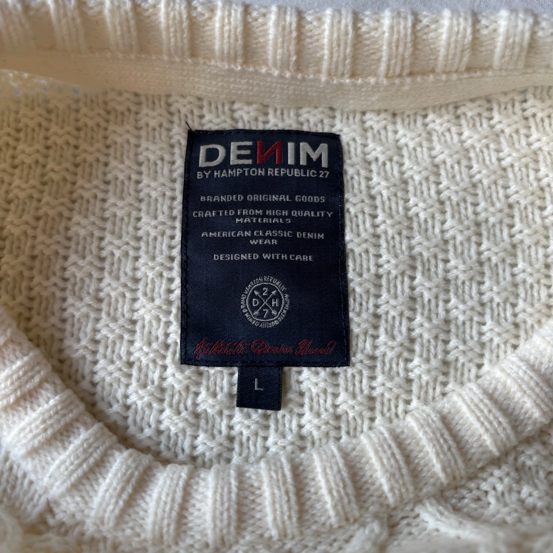 Stickad Hampton Republic tröja - 3