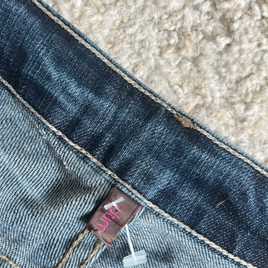 Blå jeansshorts - 1