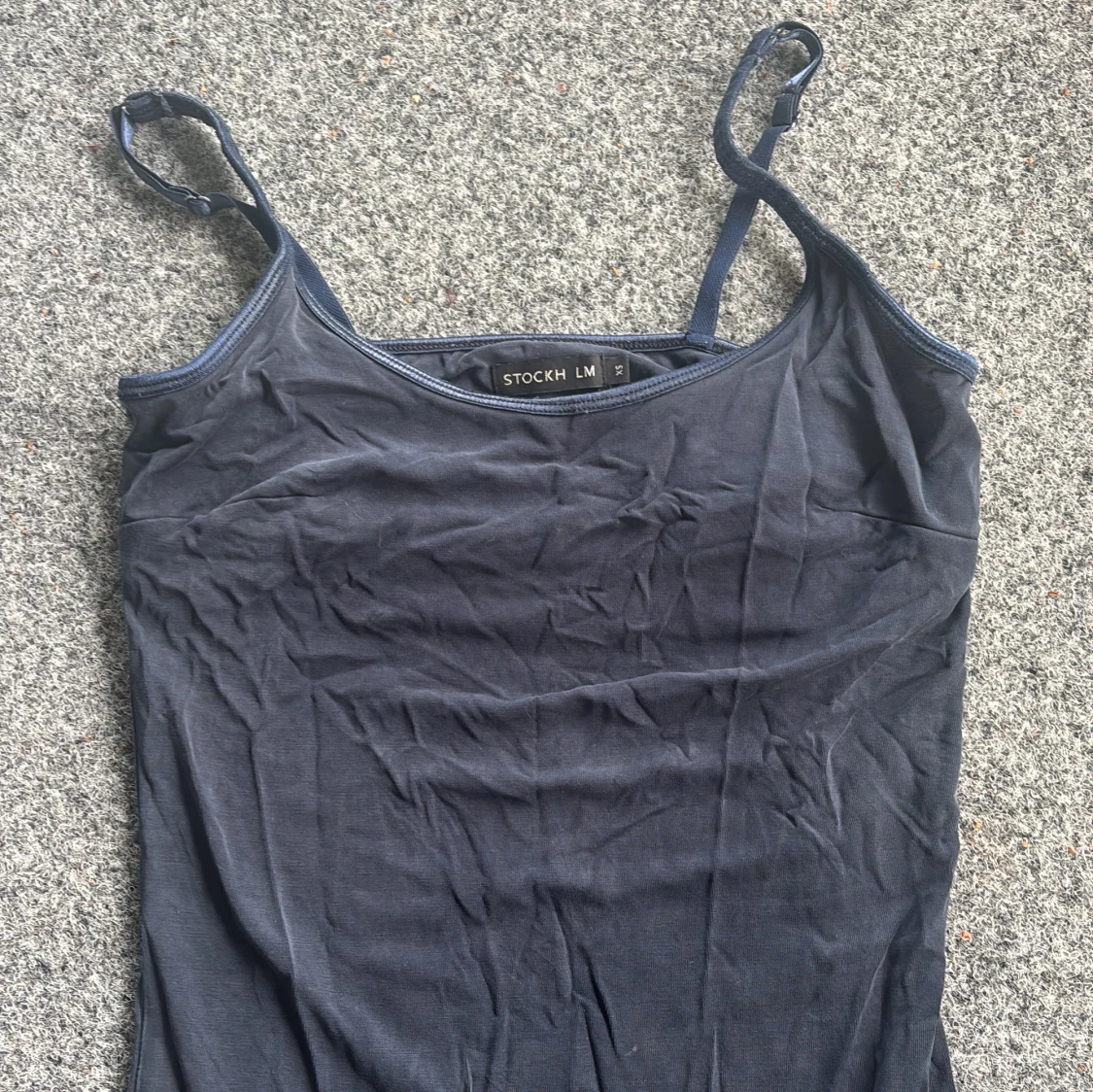 Mörkblå linnetopp från STOCKH LM XS - 1