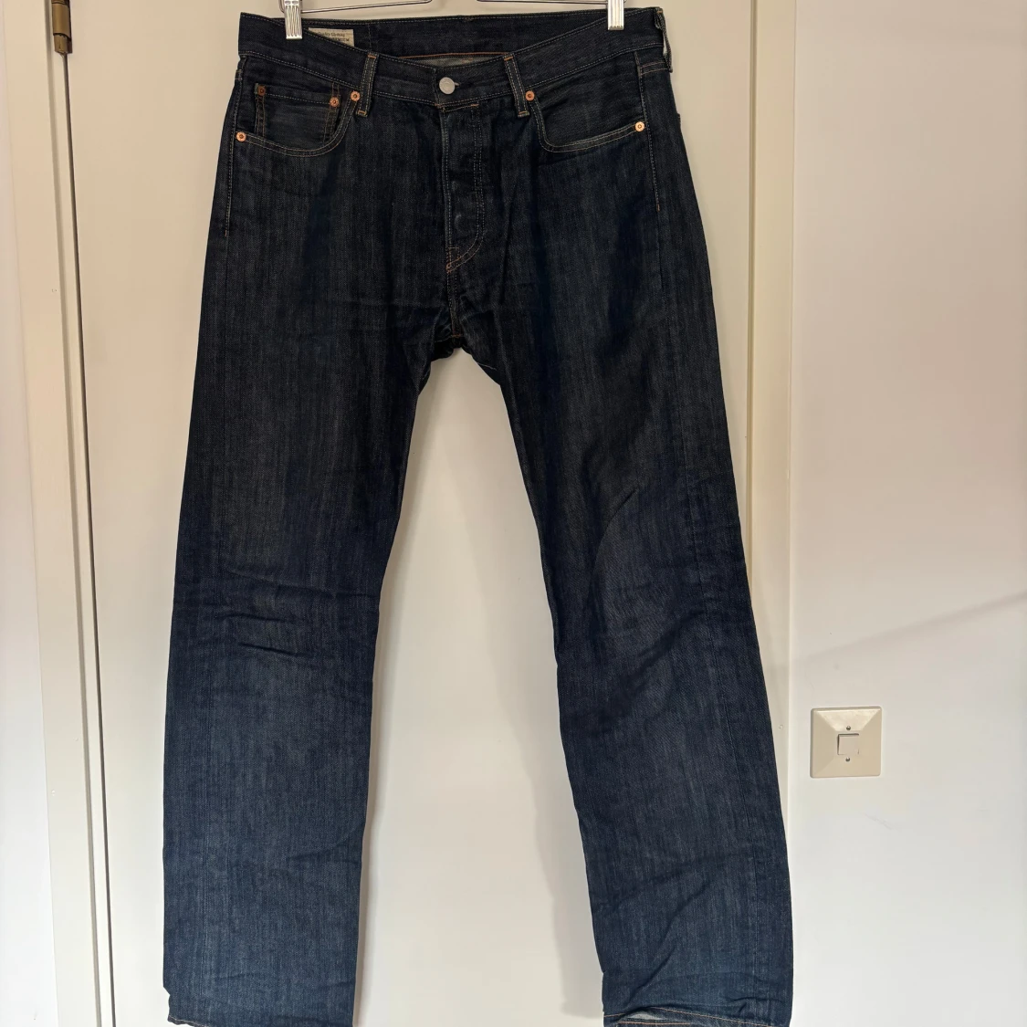 Levi's 501 mörkblå jeans W33 L34