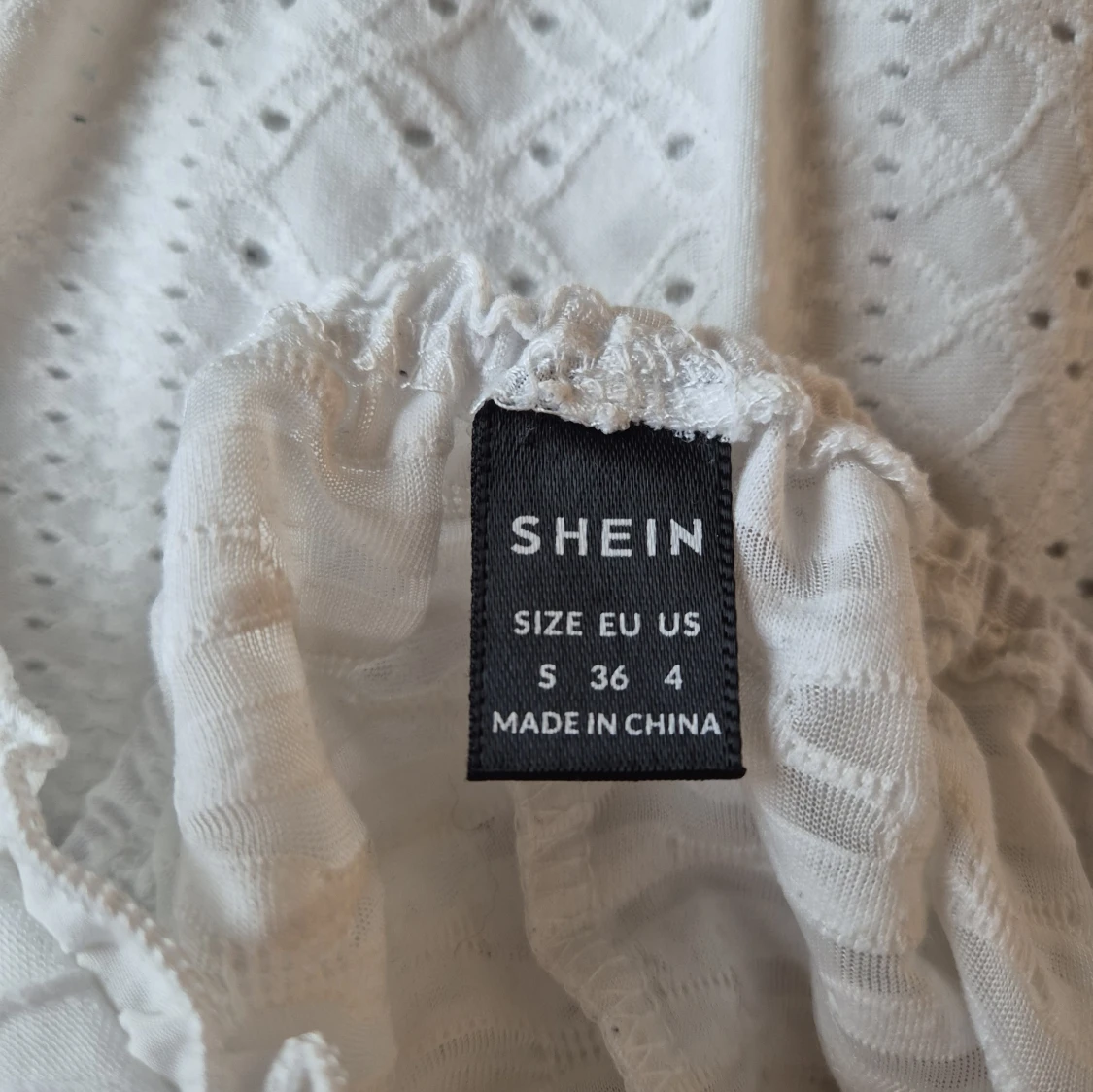Vit topp från Shein - 2