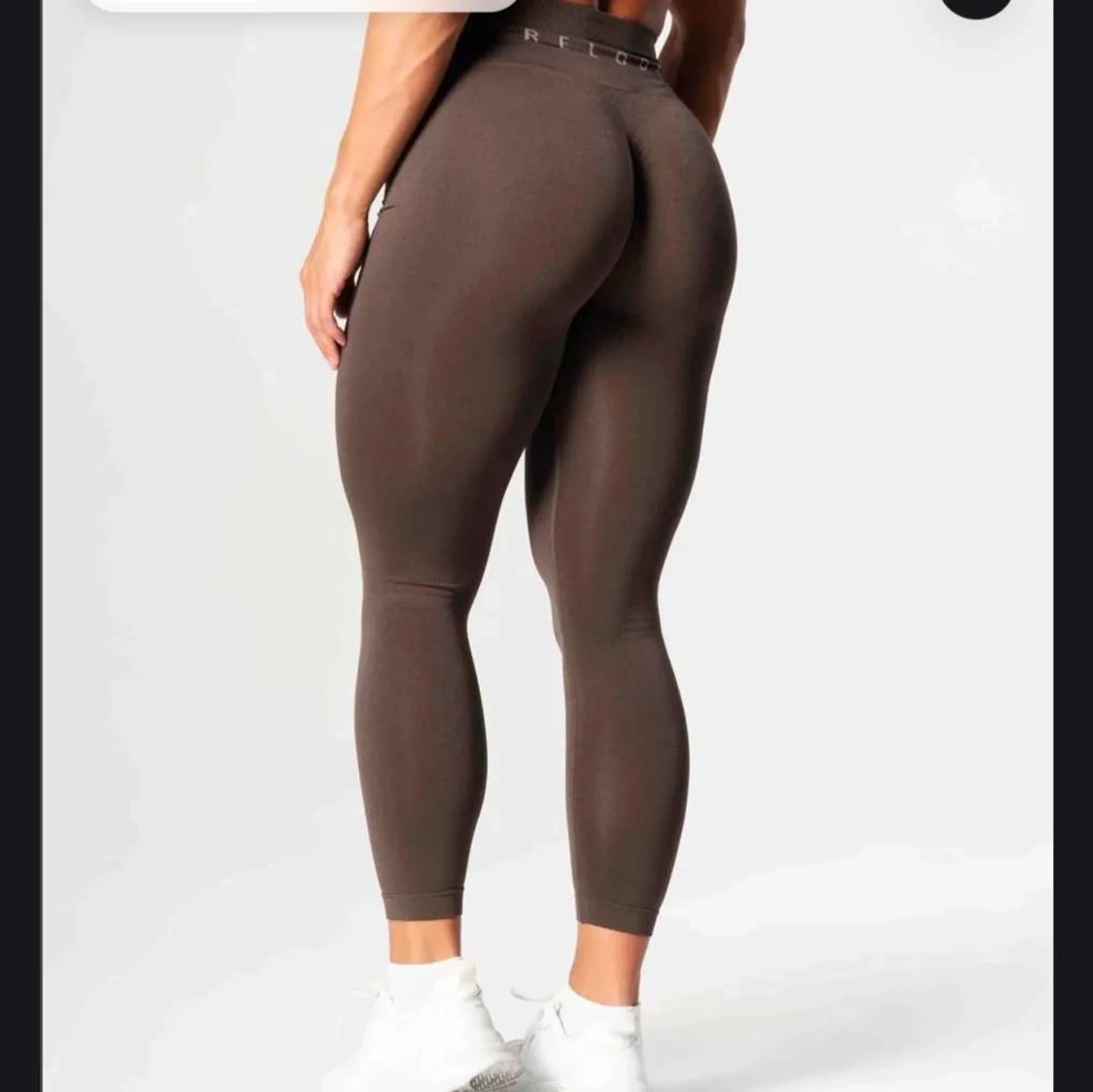 Bruna tights/leggings för träning