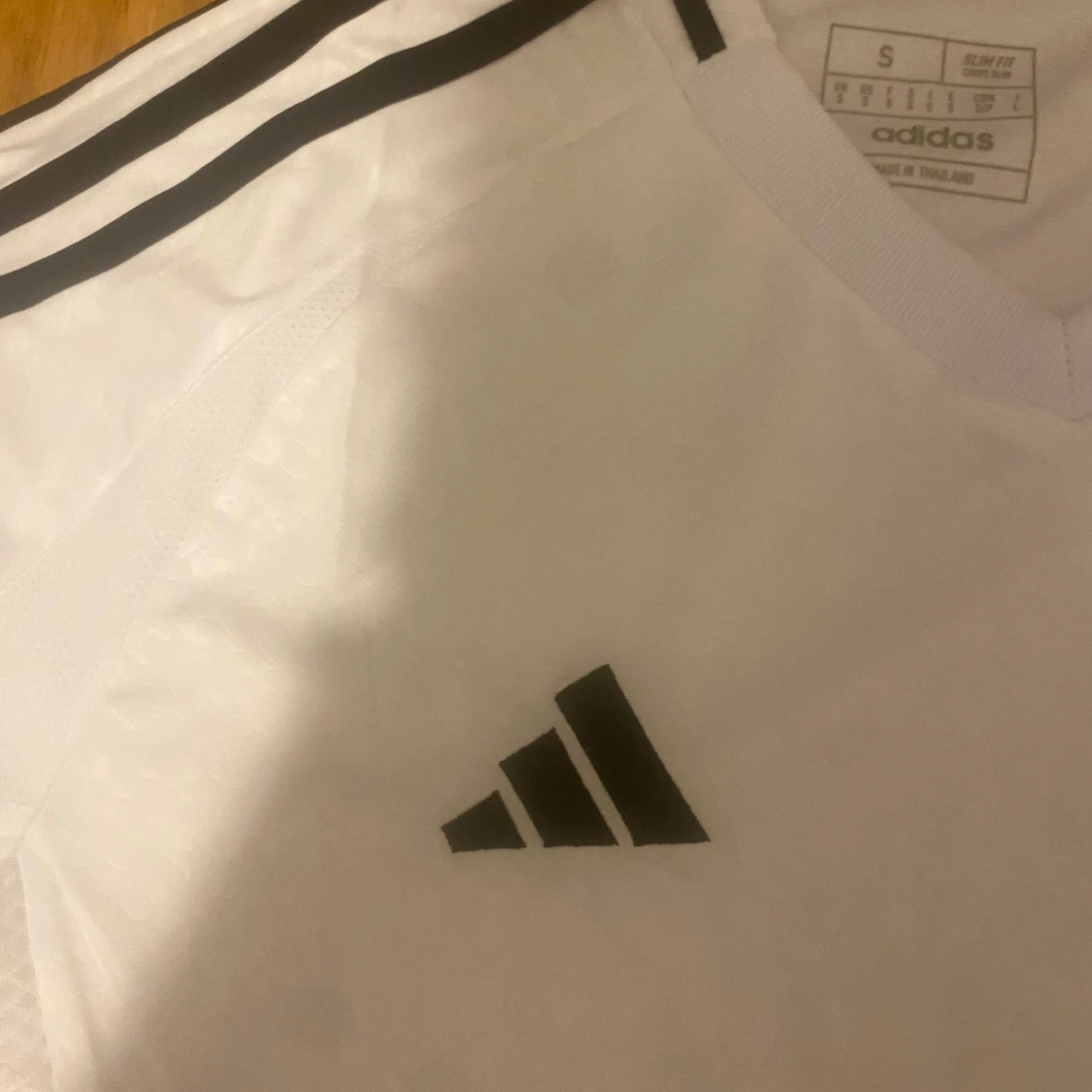 Real Madrid vit matchtröja Adidas S - 2