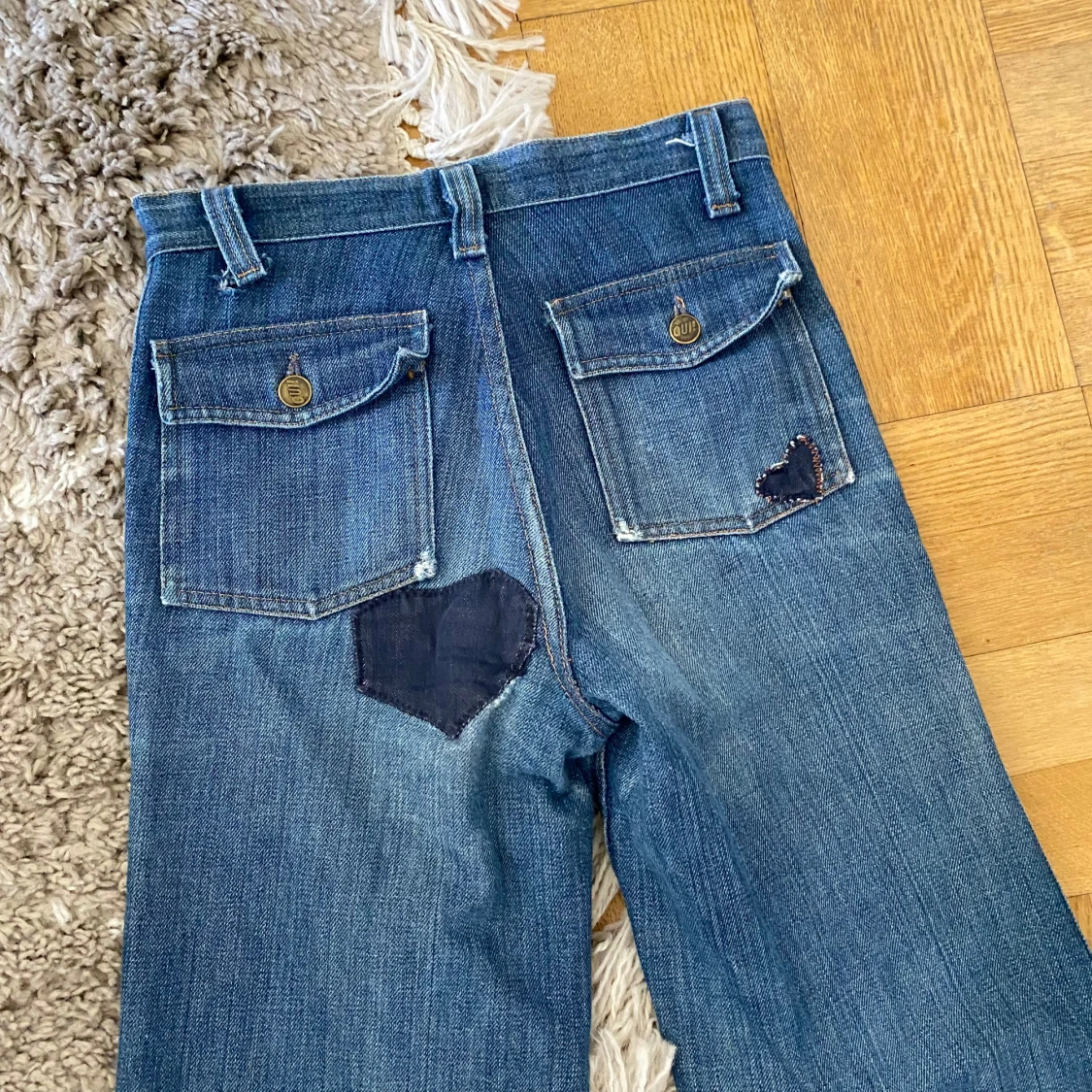 Utsvängda jeans flare bootcut 70s bohemia - 2
