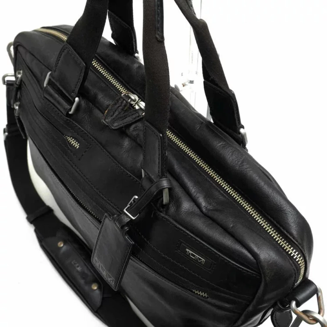 Tumi Laredo Slim Aktäväsk TUMI - 68116D Herr Läder Aktäväsk Handväska Axelväska - 3