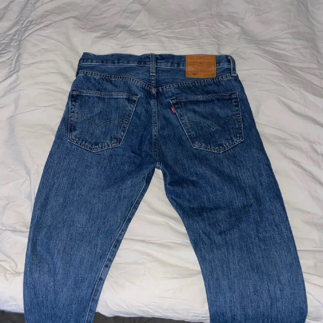 Blåa Levis 501 - 1